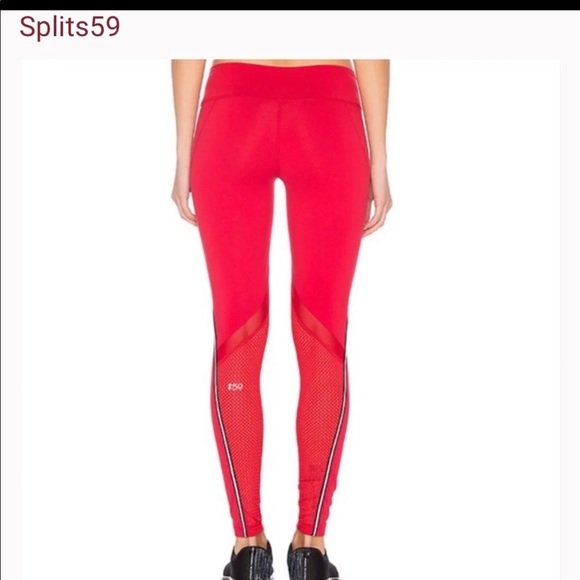 Splits59 mesh leggings with race stripe - Picture 15 of 15